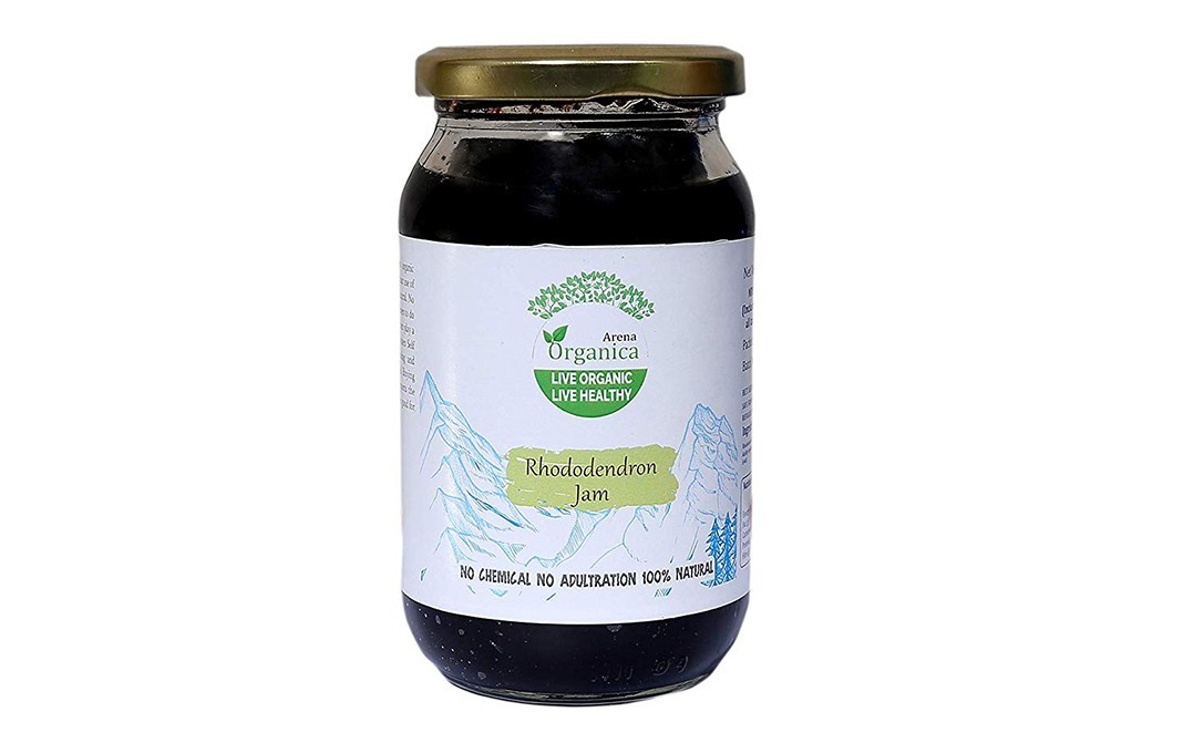 Arena Organica Rhododendron Jam    Glass Jar  500 grams